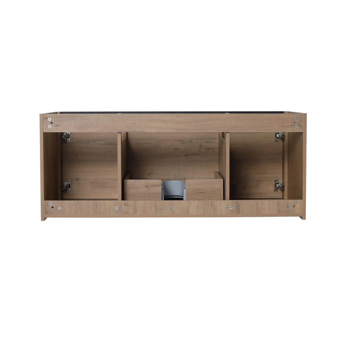 Modern Floating Bathroom Vanity Cabinet with Resin Sink, Soft Close Doors and Drawer, 48 Inch, Imitative Oak Default -DTYStore