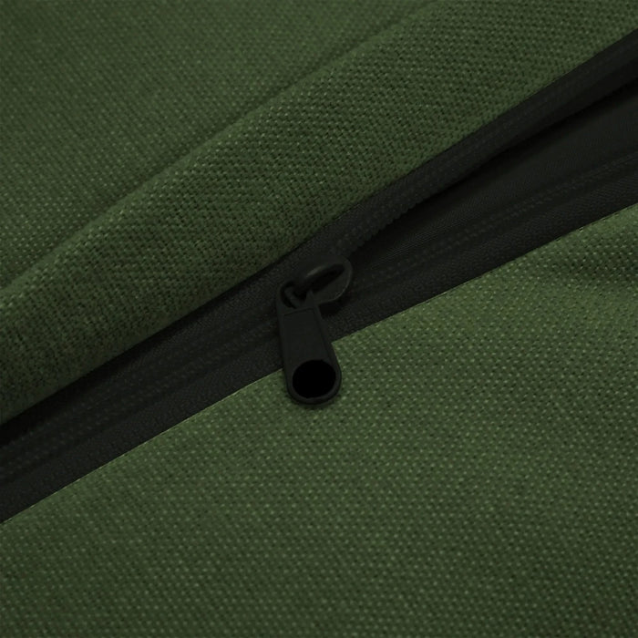 Modern Slipcovered Sofa Couch for Living Room, Chenille Deep Seat with Detachable Cover Green -DTYStore