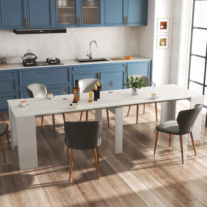 Multifunctional extendable console table Default -DTYStore