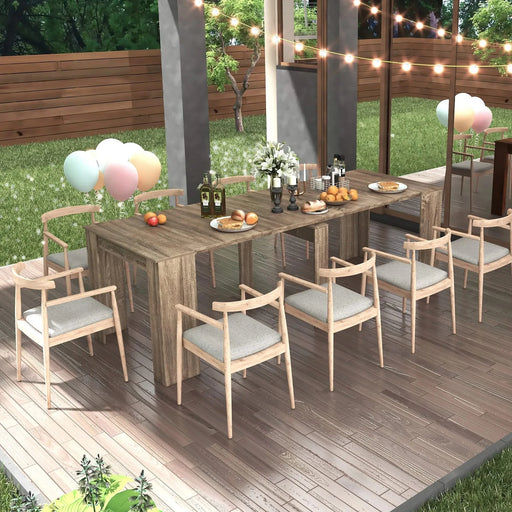 Multifunctional extendable console table Default -DTYStore