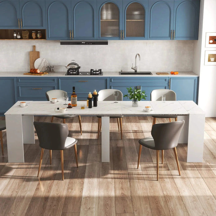 Multifunctional extendable console table Default -DTYStore