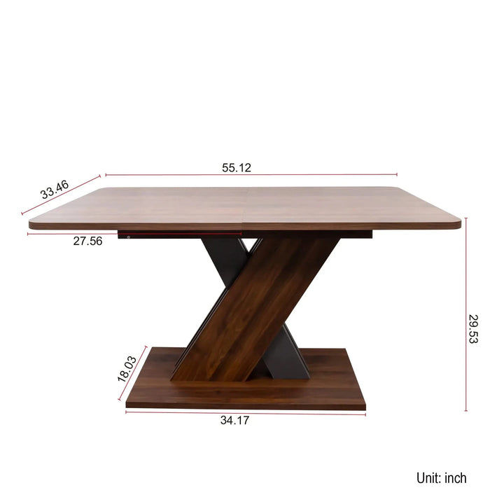 Multifunctional extendable console table Default -DTYStore