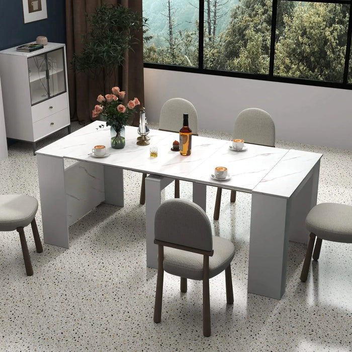 Multifunctional extendable console table Default -DTYStore