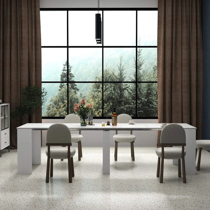 Multifunctional extendable console table Default -DTYStore