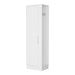 Nampa Storage Cabinet, Single Door, Broom Hangers ,White Default -DTYStore