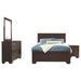 Oatfield Dark Cocoa 4-piece Queen Bedroom Set Default -DTYStore