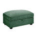 Ottoman - chenille Green -DTYStore