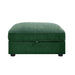 Ottoman - chenille Green -DTYStore