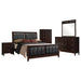 Pocatello Cappuccino 5-piece Eastern King Bedroom Set Default -DTYStore