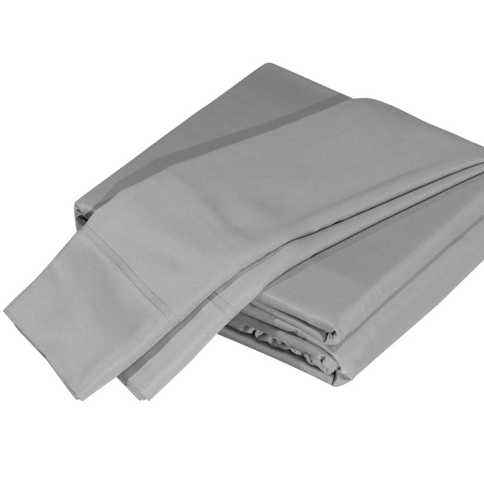 Premium 100% TENCEL® Lyocell 4-Piece Sheet Set Gray -DTYStore