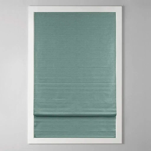 Printed Faux Silk Room Darkening Cordless Roman Shade Default -DTYStore