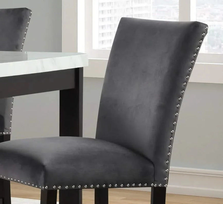 Sapphire 5pc Pub - Grey Stools Default -DTYStore