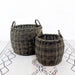 Set of 2 CATLEZA 13-inch and 16.5-inch Wicker Baskets -DTYStore