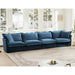 Slipcovered Long Sofa with Removable Cover, Extra Deep Cloud Like Comfy Sofa Couch -DTYStore