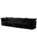 Slipcovered Long Sofa with Removable Cover, Extra Deep Cloud Like Comfy Sofa Couch Corduroy -DTYStore