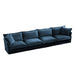 Slipcovered Long Sofa with Removable Cover, Extra Deep Cloud Like Comfy Sofa Couch -DTYStore