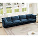 Slipcovered Long Sofa with Removable Cover, Extra Deep Cloud Like Comfy Sofa Couch -DTYStore