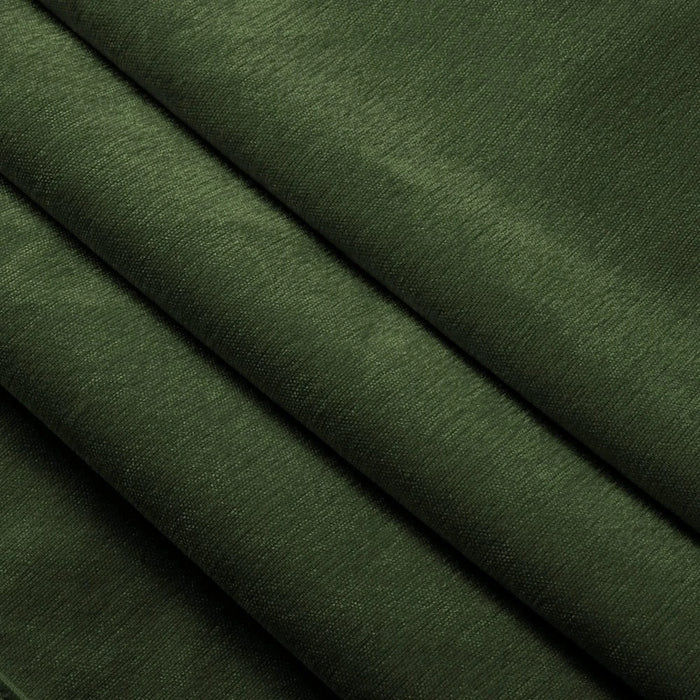 Slipcovered Sofa Couch, Modern 3 Seater Sofa with Suppleness Armrests, Chenille Fleece Deep Seat Sofa with Soft Multiple Big Pillows, Comfy Couch for Living Room, Apartment,Chenille Fabric Green -DTYStore