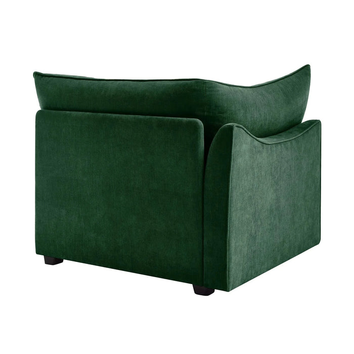 Sofa LSF Velvet-Green Default -DTYStore