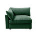 Sofa LSF Velvet-Green Default -DTYStore