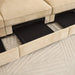 Sofa RSF Velvet Wheat -DTYStore