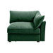 Sofa RSF Velvet Green -DTYStore