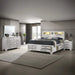 Soul Modern Style Queen 4PC Bedroom Set Made with wood in White(CA Inventory) Default -DTYStore