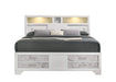 Soul Modern style Full 5PC bedroom set made with wood and Drawers in white Default -DTYStore