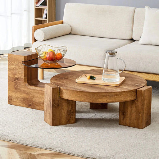 The detachable double-decker coffee table, the stylish design is more precious, and the detachable design can make the use of space more flexible and suitable for various scenes. Default -DTYStore