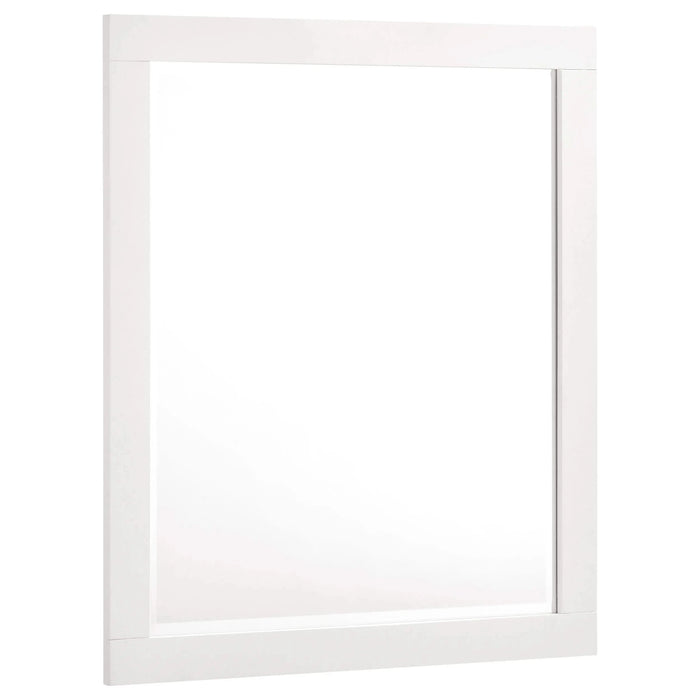 Tokyo White 6-piece Platform Bedroom Set with 2 Nightstands Default -DTYStore