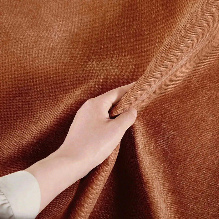 U Shape 3 Seater Deep Seat Sofa Couch with Ottomans,3-Seat Sofa with with 2 Movable Ottomans, Oversized Modular Sectional Sofa with Storage Pull out Drawer Under Each Seat,Chenille Orange -DTYStore