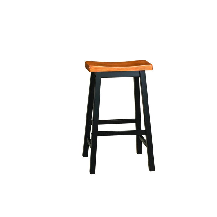 Wood 29' SADDLE STOOL Default -DTYStore