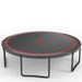 YC 12FT trampoline Pumpkin- Black Red Default -DTYStore