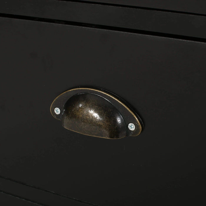 Yohaan Contemporary Kitchen Cart with Wheels Default -DTYStore