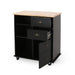 Yohaan Contemporary Kitchen Cart with Wheels Default -DTYStore