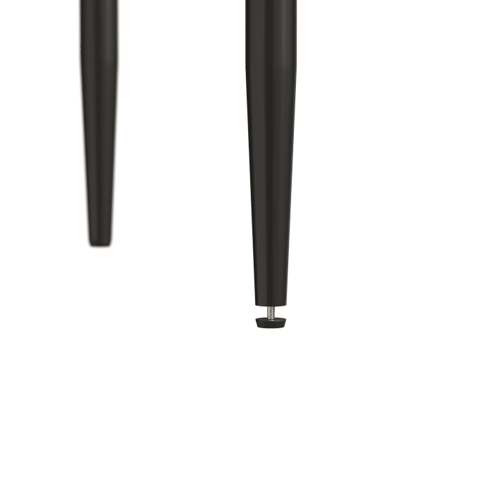 dining chairs set of 2 white , medieval modern dining chairs, teddy velvet chairs with metal legs, kitchen, easy to assemble suitable for home and office use Default -DTYStore