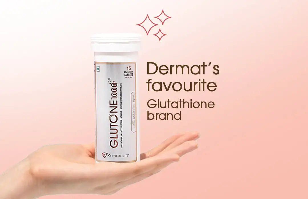 Dermat's favourite Glutathione brand – Glutone 1000