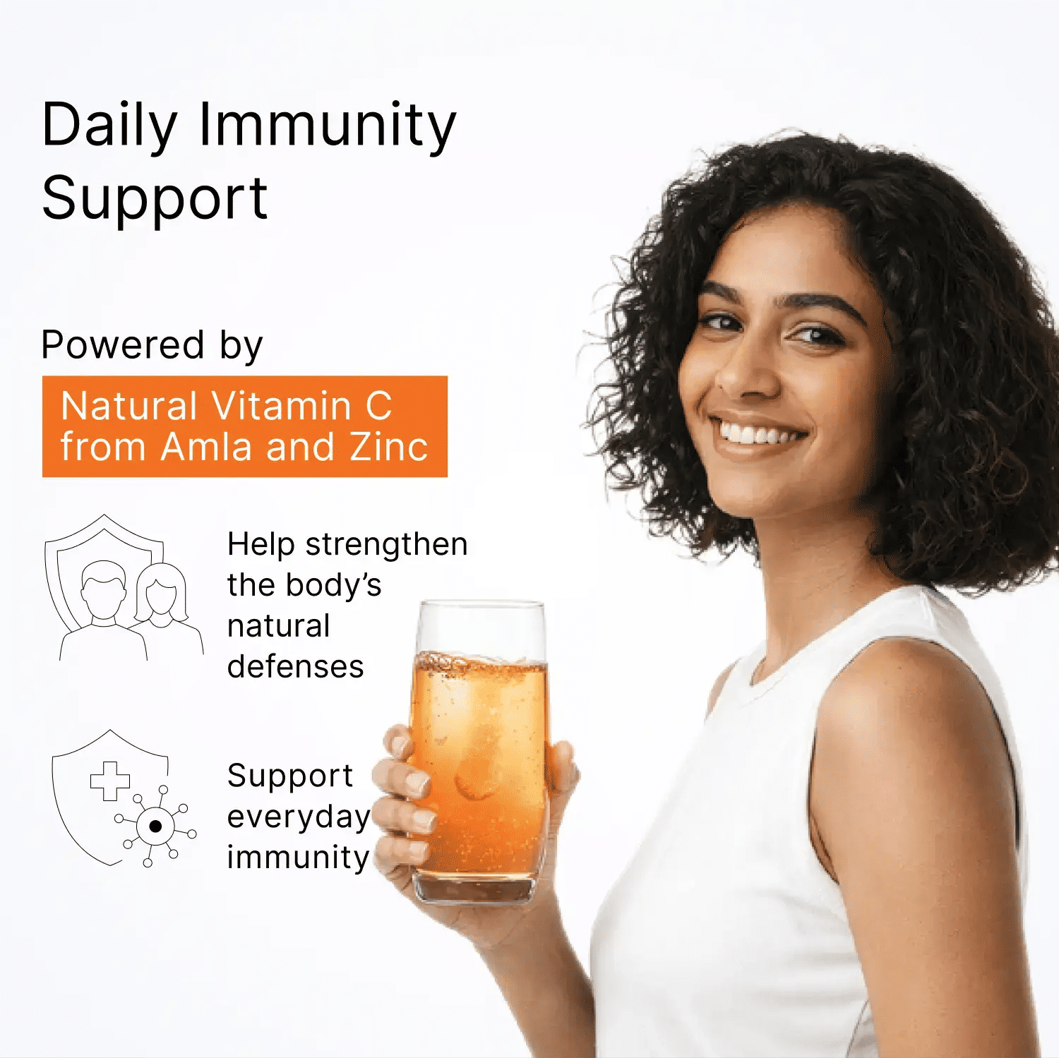 Escor-Z Vitamin C Tablet Orange Flavour 