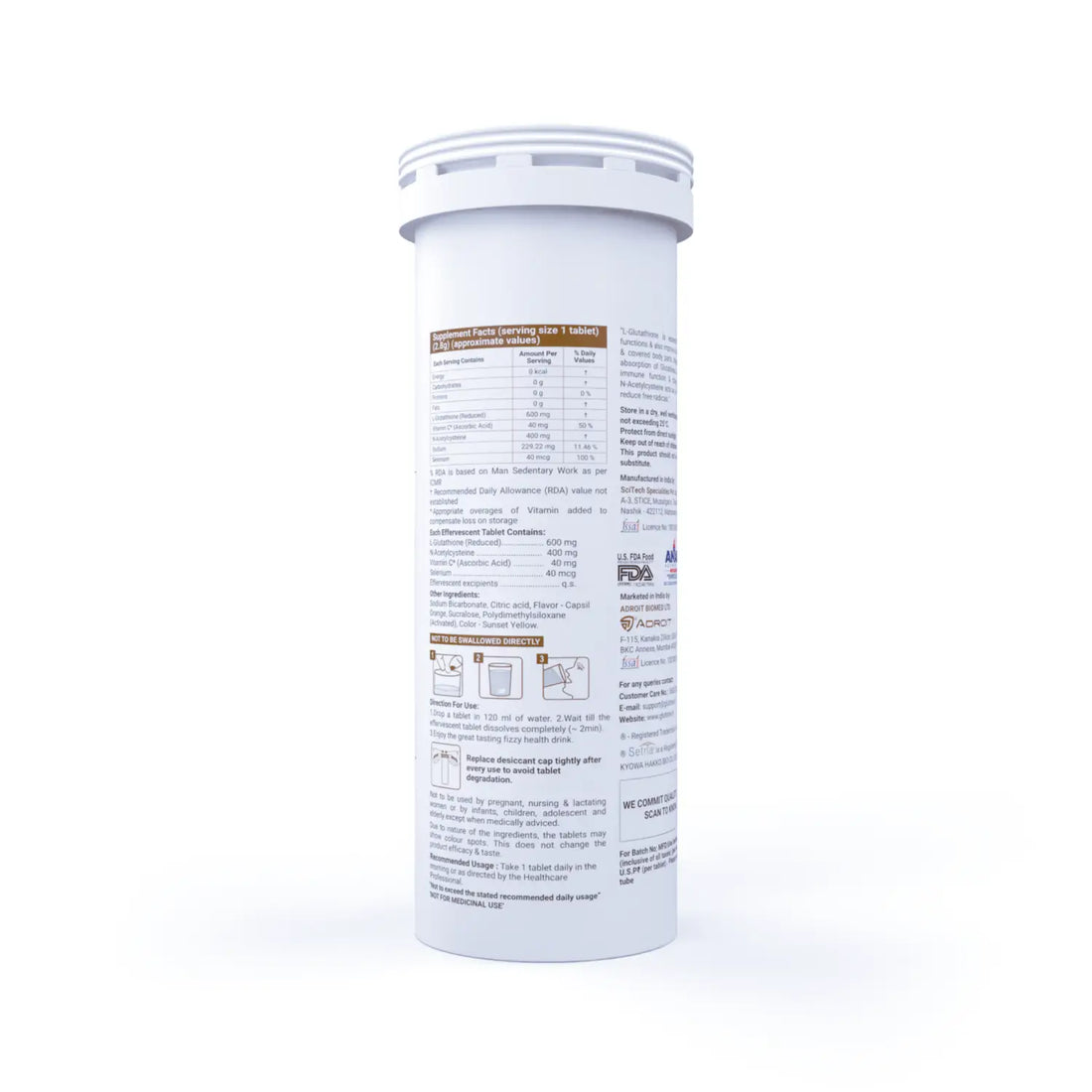 Glutone 1000 - Skin Brightening Glutathione Tablet 