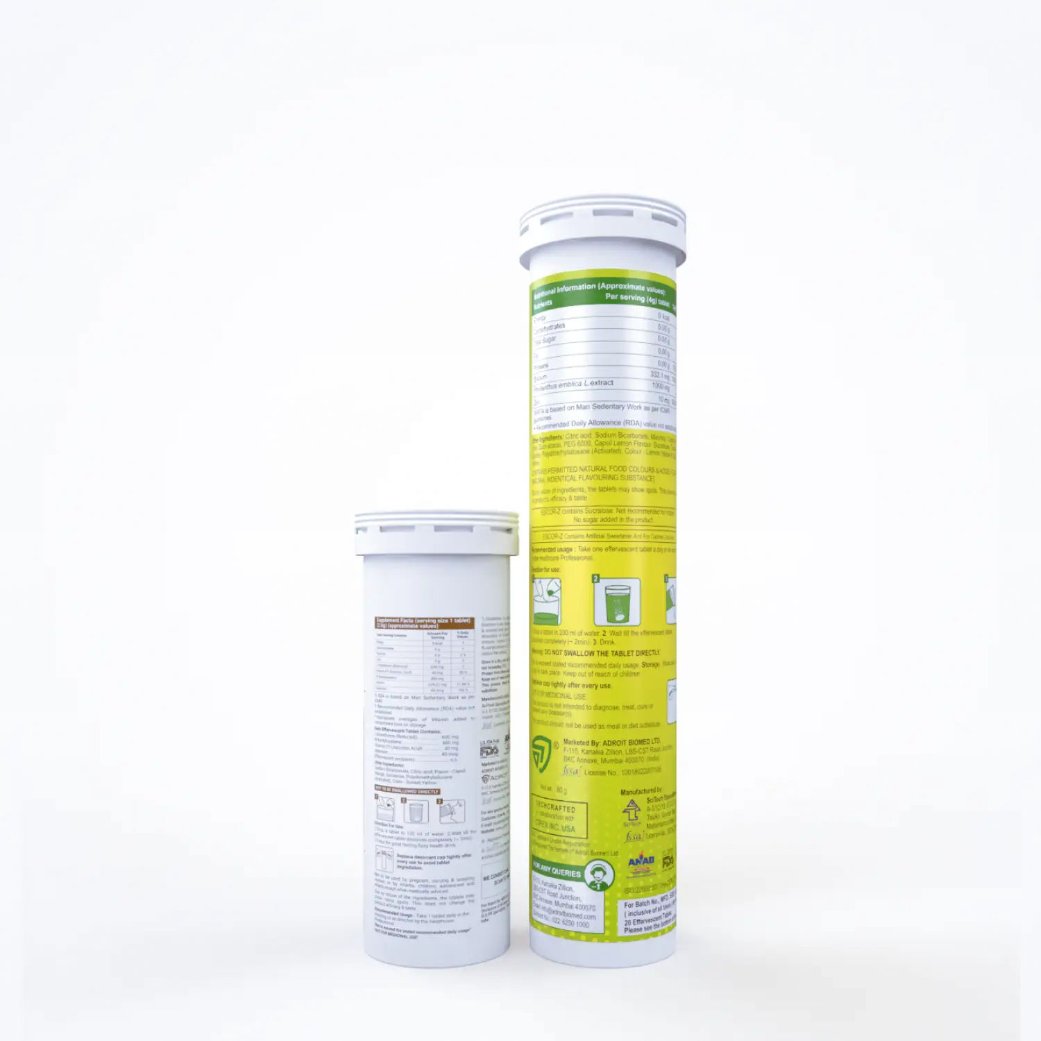 Glutone 1000 + Escor-Z Lime 