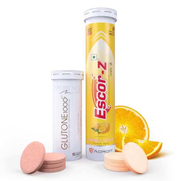 Glutone 1000 + Escor-Z Orange 