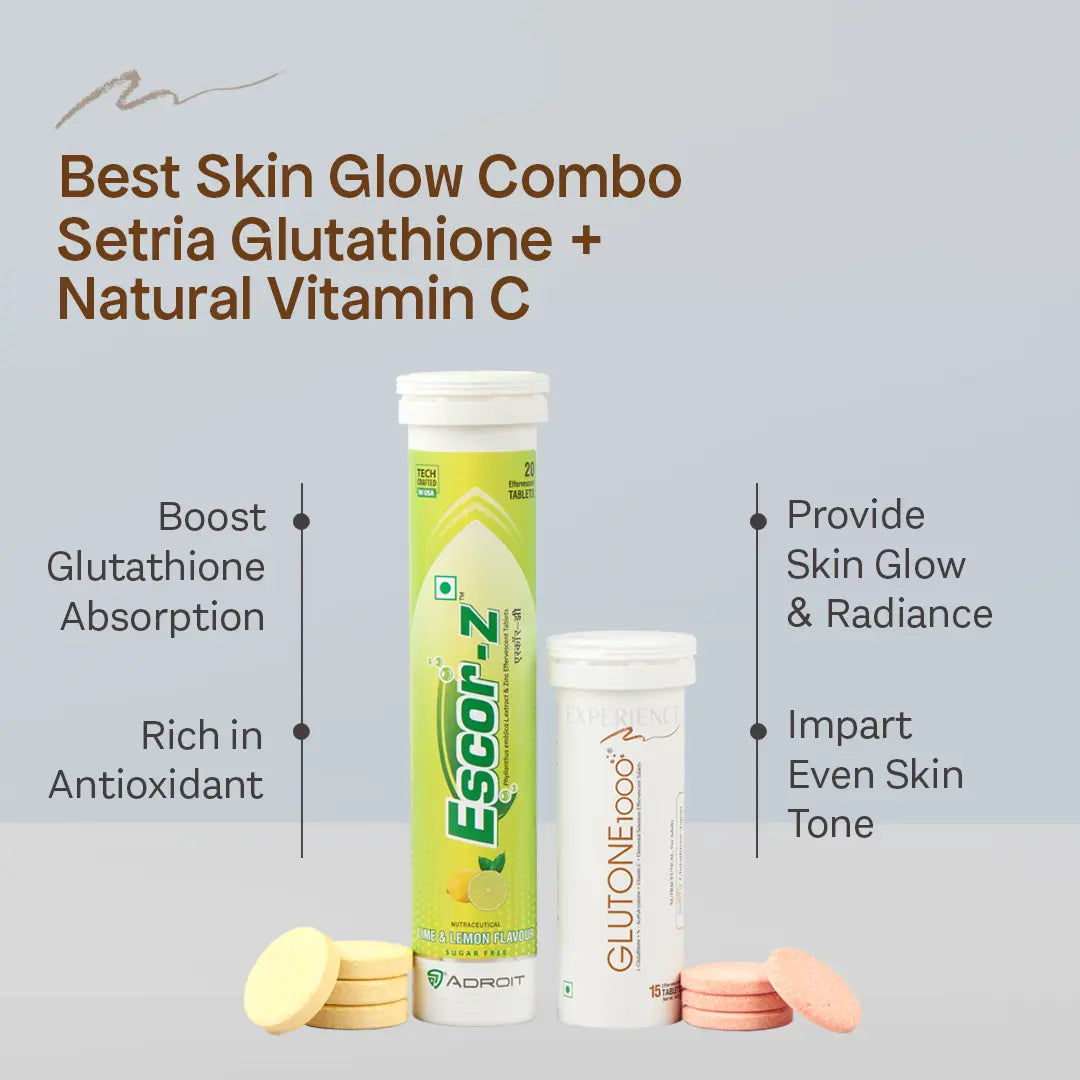 Glutone 1000 + Escor-Z (Lime & Lemon)