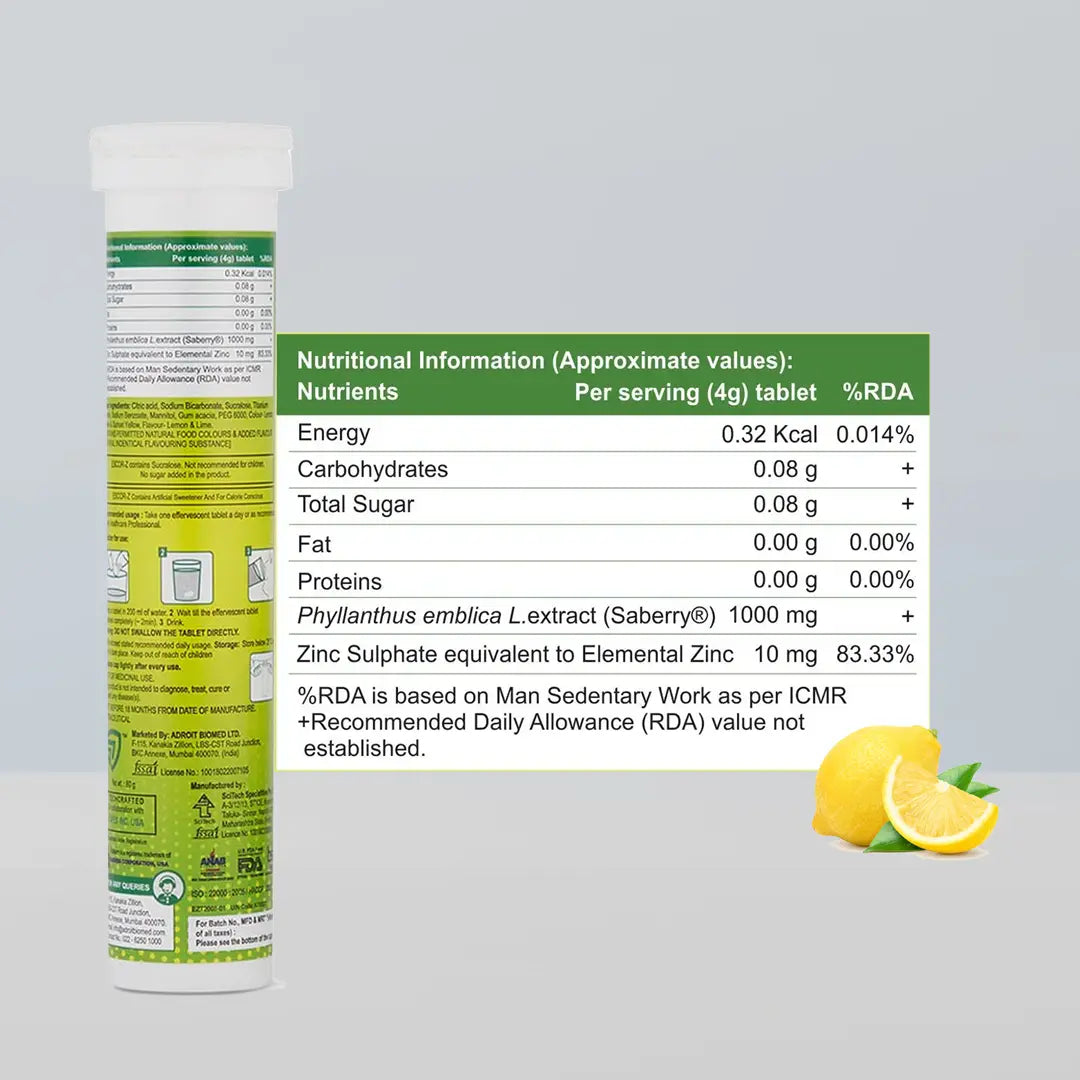 Glutone 1000 + Escor-Z (Lime & Lemon)