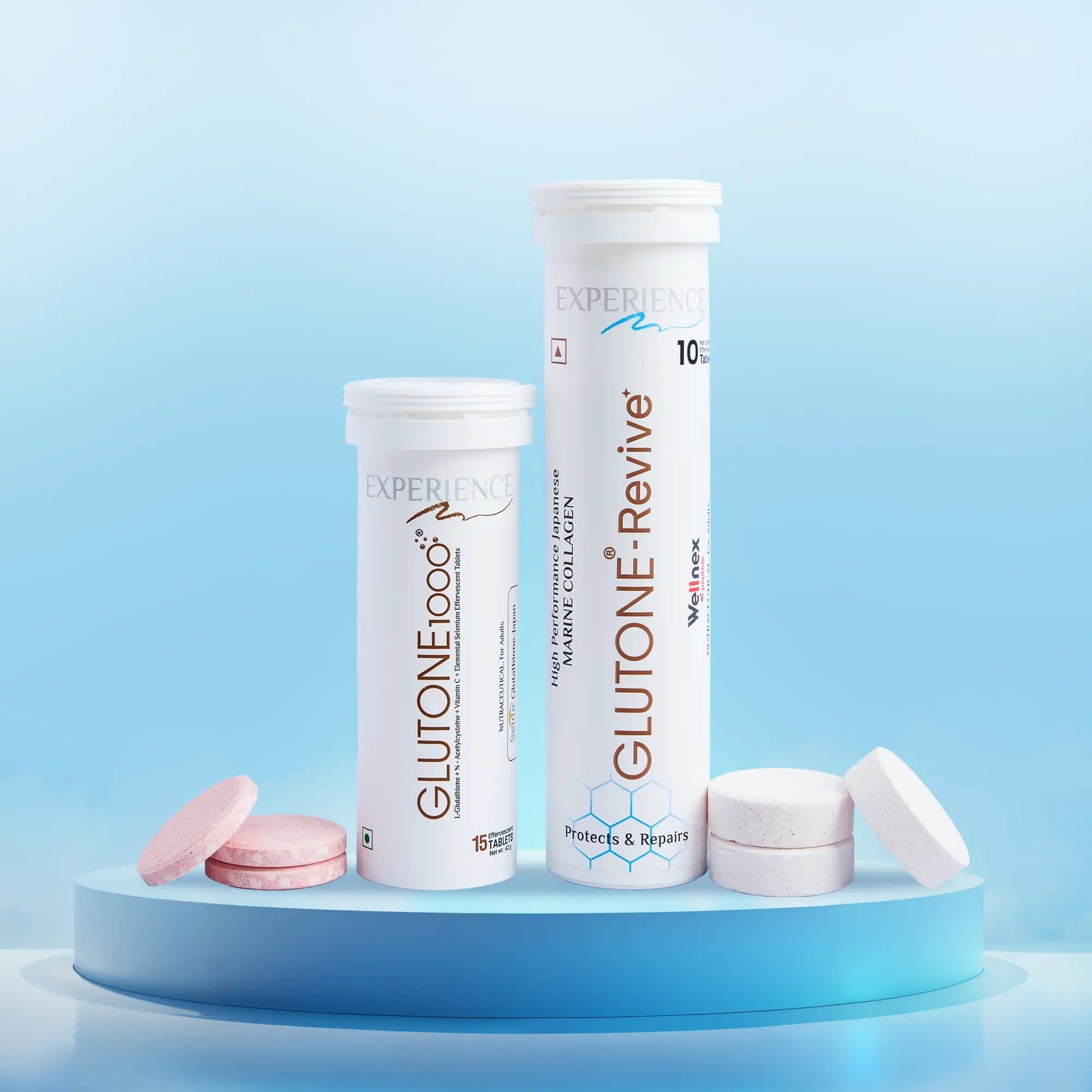Glutone 1000 + Glutone Revive - Youthful Skin Combo 