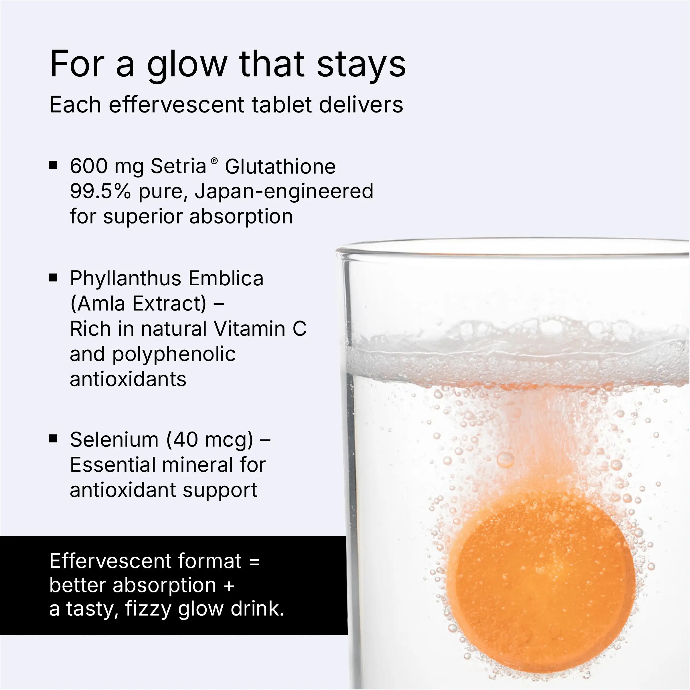 Glutathione and Vitamin C Tablets for Glowing Skin | Glutone C
