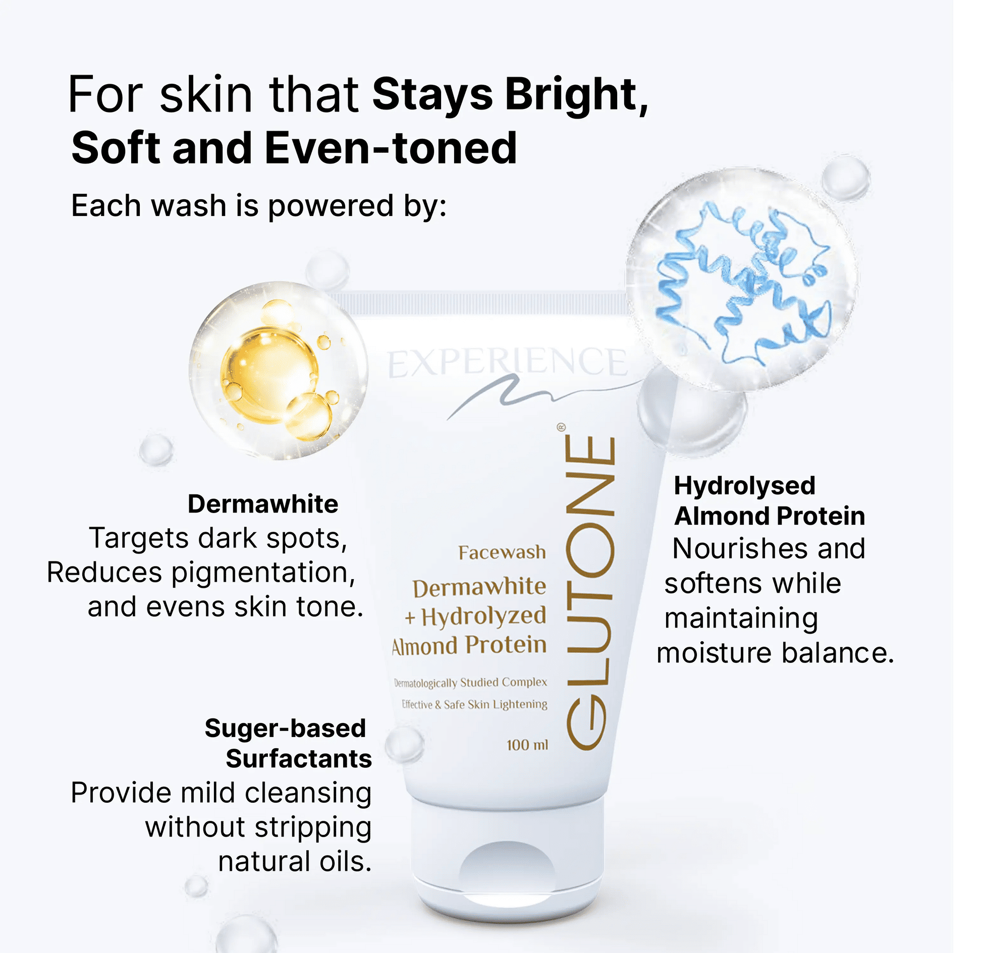 Glutone Face Wash - Skin Brightening Facewash 
