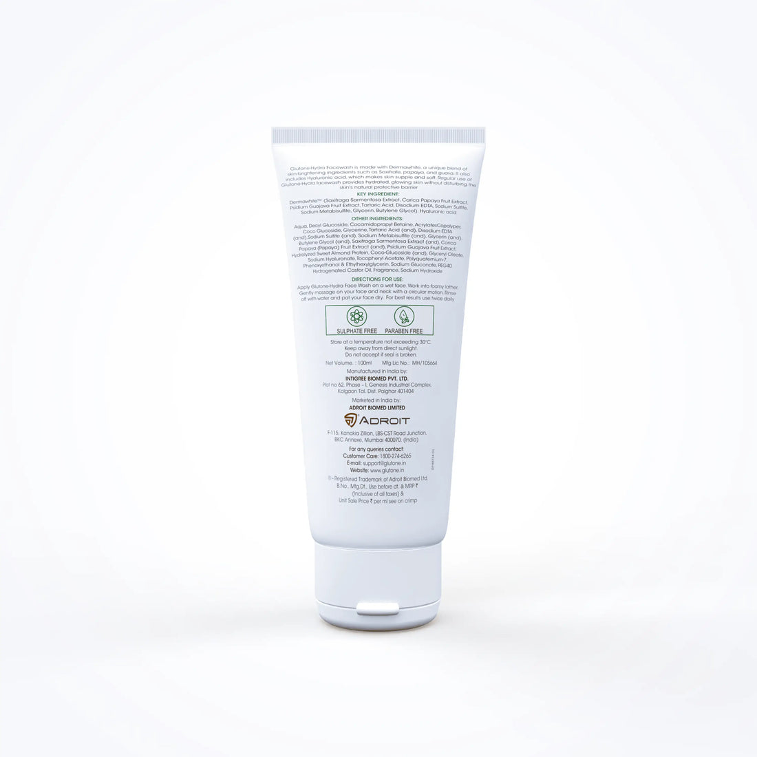 Glutone-Hydra Facewash 