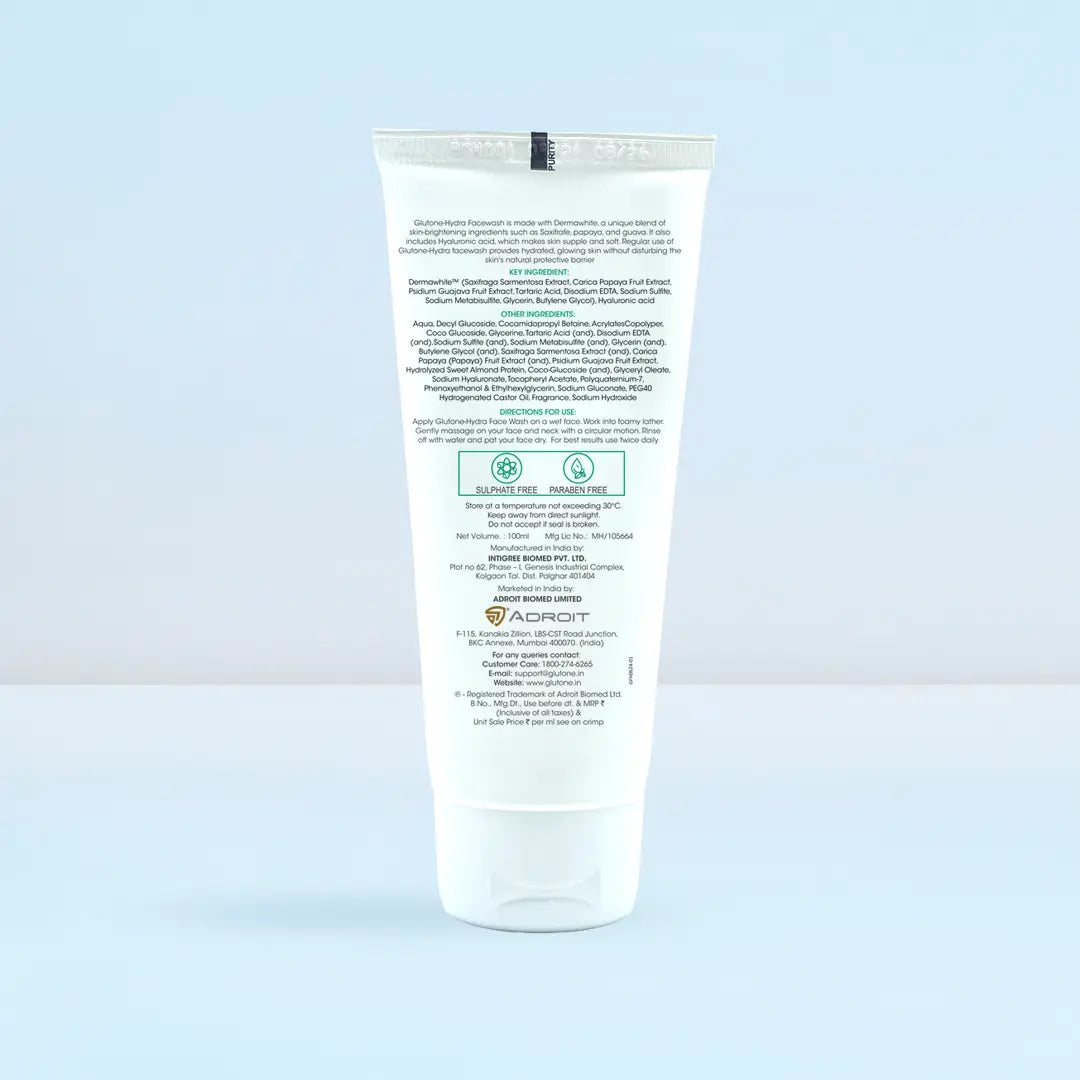 Glutone-Hydra Facewash