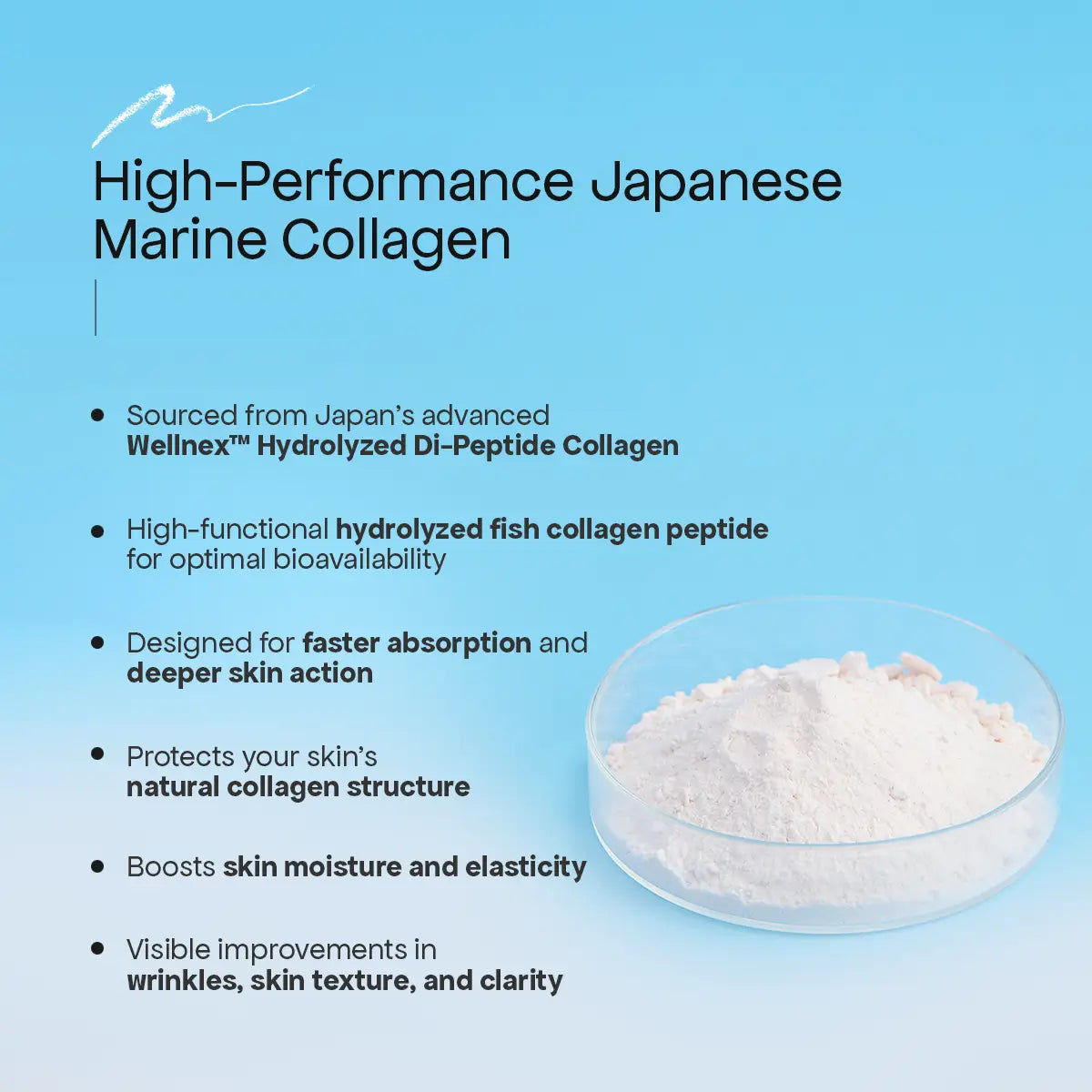 High Performance Japanese Marine Collagen Advantages