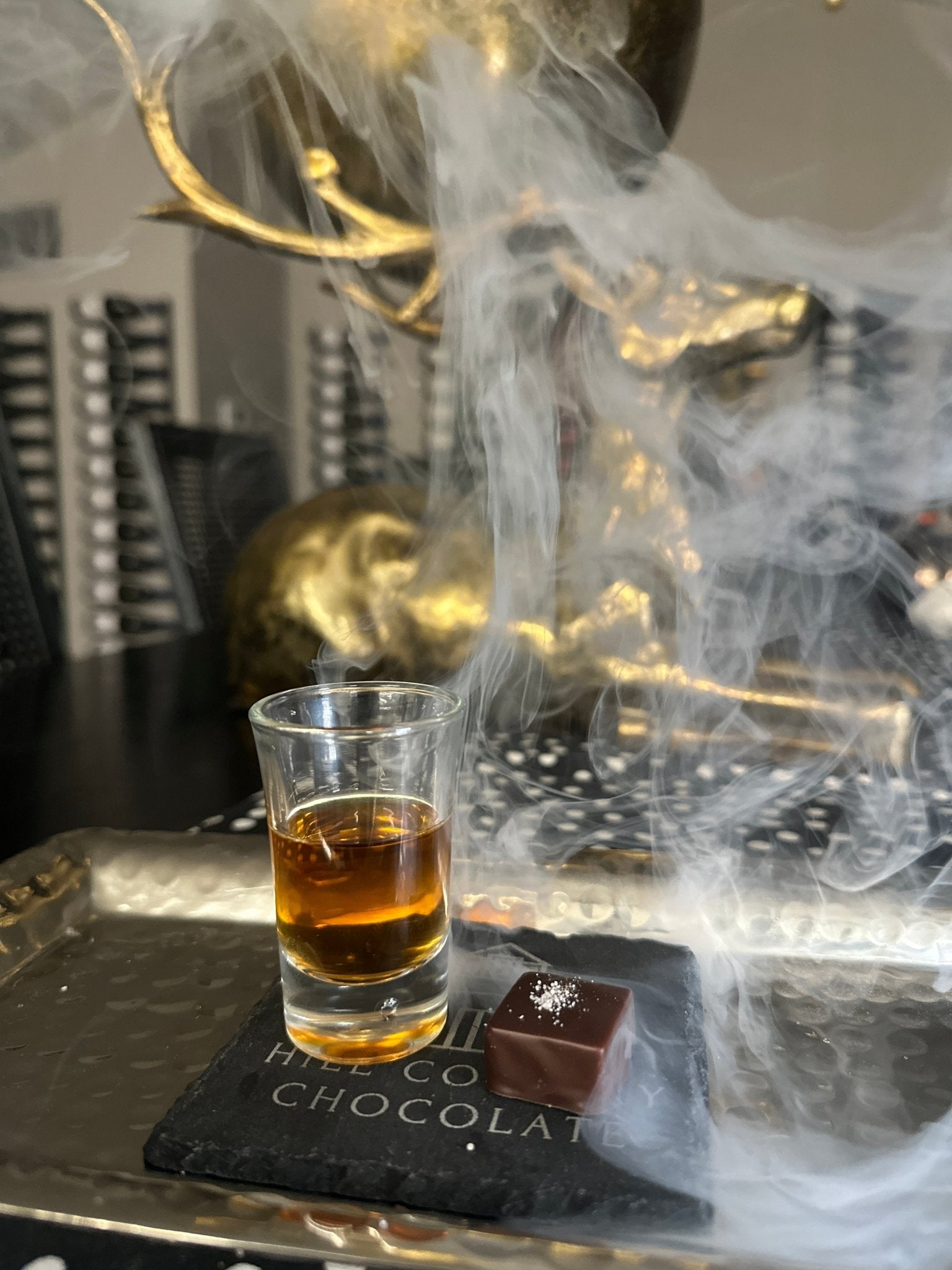 Hill Country Smoke & Bourbon Caramels - Hill Country Chocolate